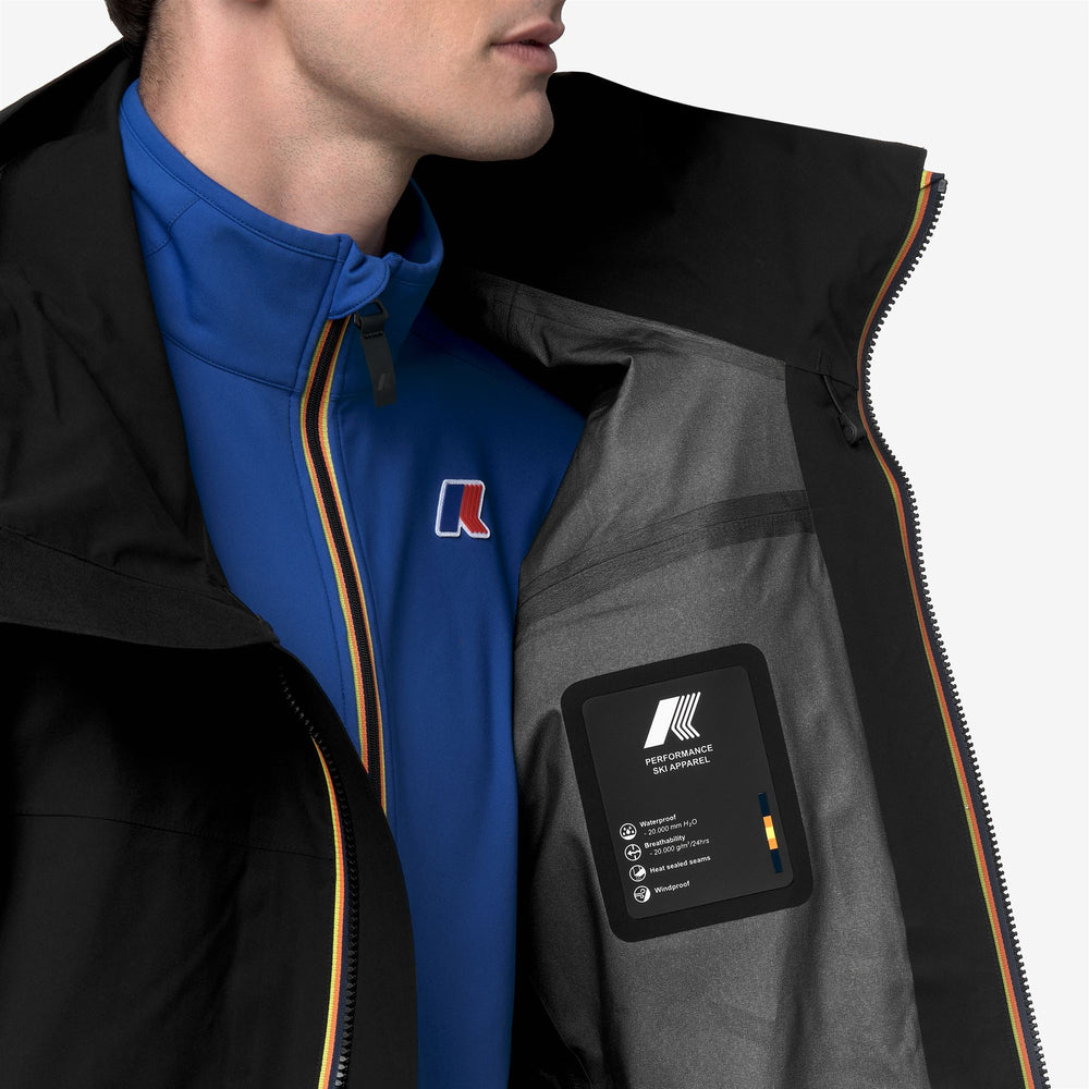 OLLIE 3L SCOTTY JAMES - Jackets - Mid - Man - BLACK PURE 02