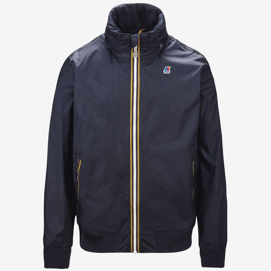 Blue Men's Casual Summer Jacket with Waterproof Features 01