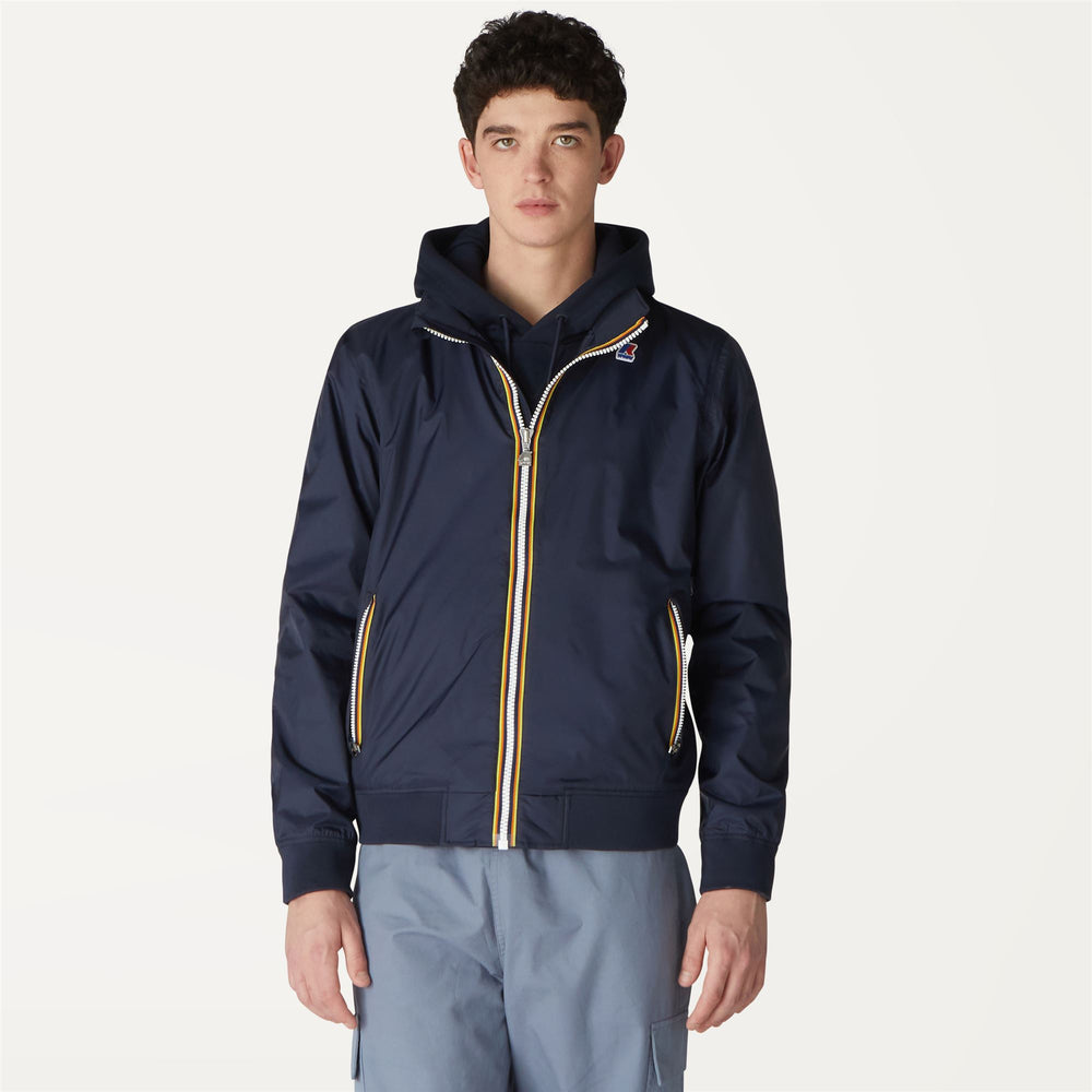 Blue Men's Casual Summer Jacket with Waterproof Features 02