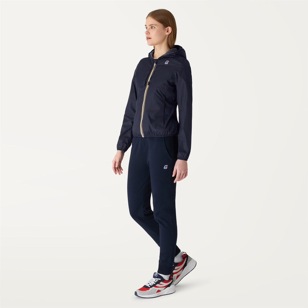 Jackets_Woman_LILY POLY JERSEY_Short_Blue Depth - Commercial 5