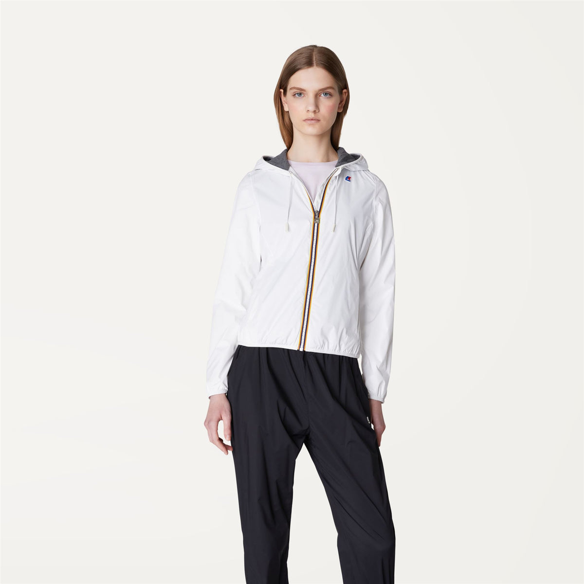 Jackets_Woman_LILY POLY JERSEY_Short_White Milk - Commercial 4