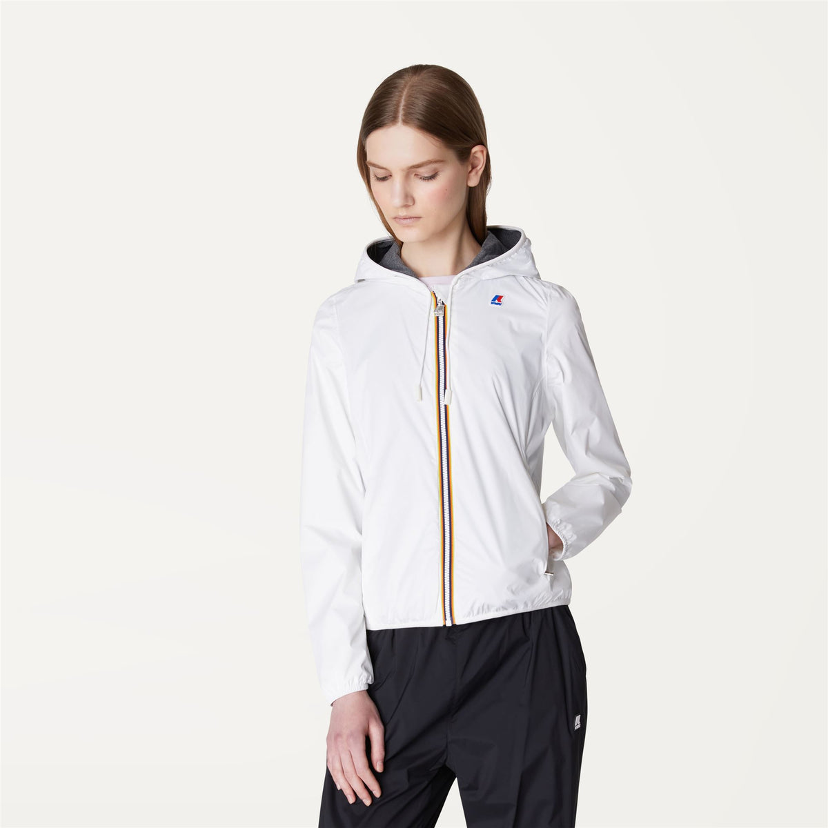 Jackets_Woman_LILY POLY JERSEY_Short_White Milk - Commercial 7