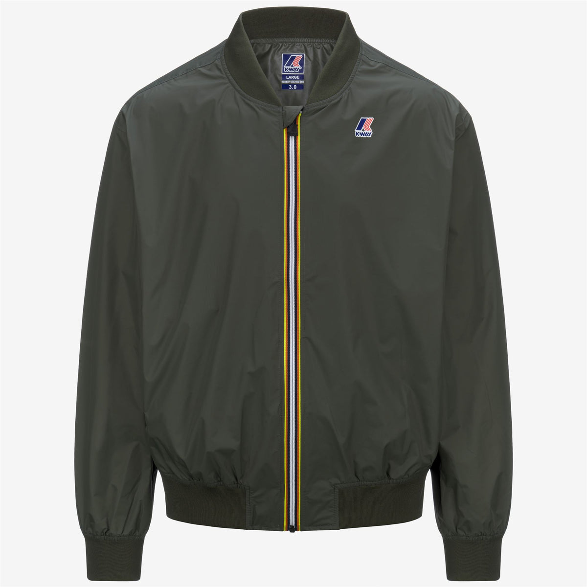 Jackets_UNISEX_LE VRAI 3.0 AMAUREN_Short_GREEN BLACKISH - Commercial 1