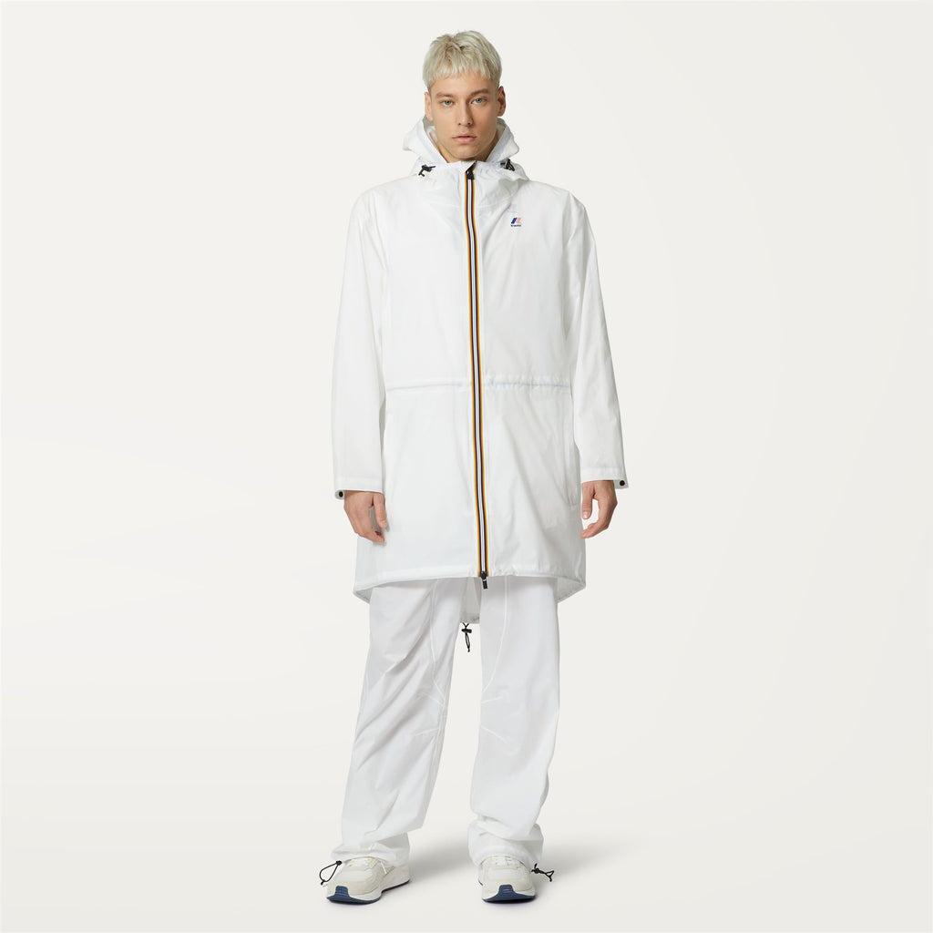 Jackets_UNISEX_LE VRAI 3.0 ELYSEES_3/4 Length_White - Commercial 4