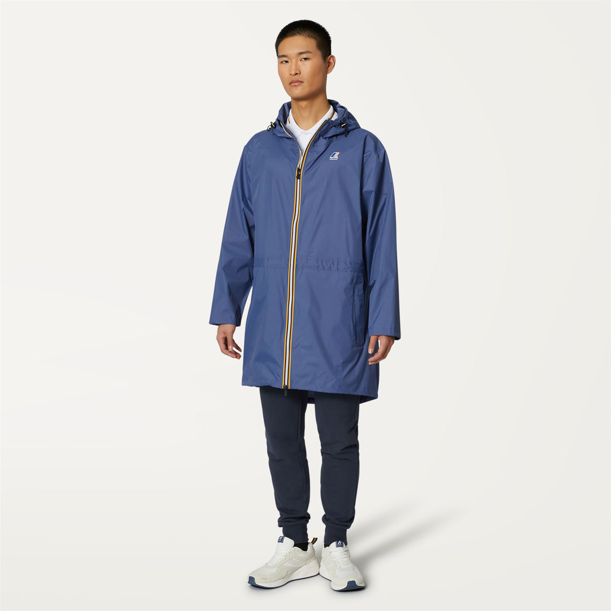Jackets_Unisex_LE VRAI 3.0 ELYSEES_3/4 Length_Blue Indigo - Commercial 4