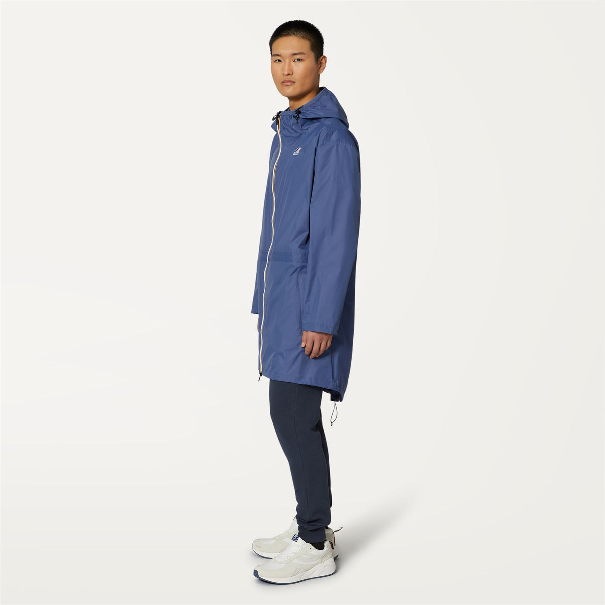 Jackets_Unisex_LE VRAI 3.0 ELYSEES_3/4 Length_Blue Indigo - Commercial 5