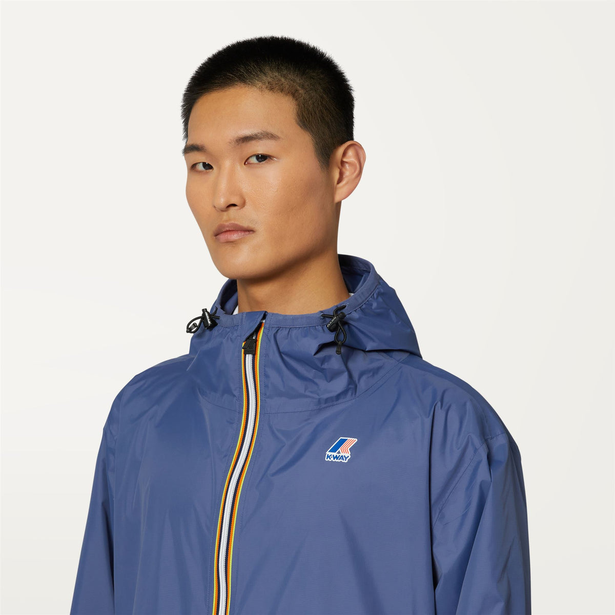 Jackets_Unisex_LE VRAI 3.0 ELYSEES_3/4 Length_Blue Indigo - Commercial 7