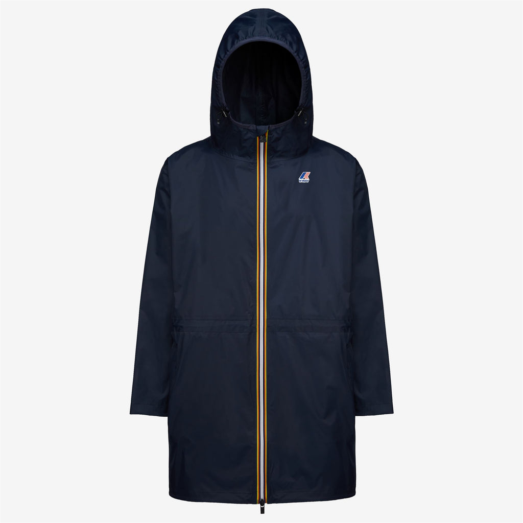 Jackets_UNISEX_LE VRAI 3.0 ELYSEES_3/4 Length_Blue Depth - Commercial 1