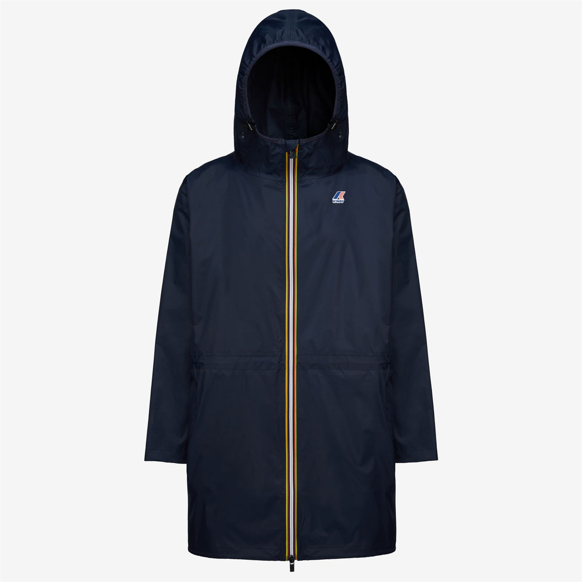 Jackets_UNISEX_LE VRAI 3.0 ELYSEES_3/4 Length_Blue Depth - Commercial 1