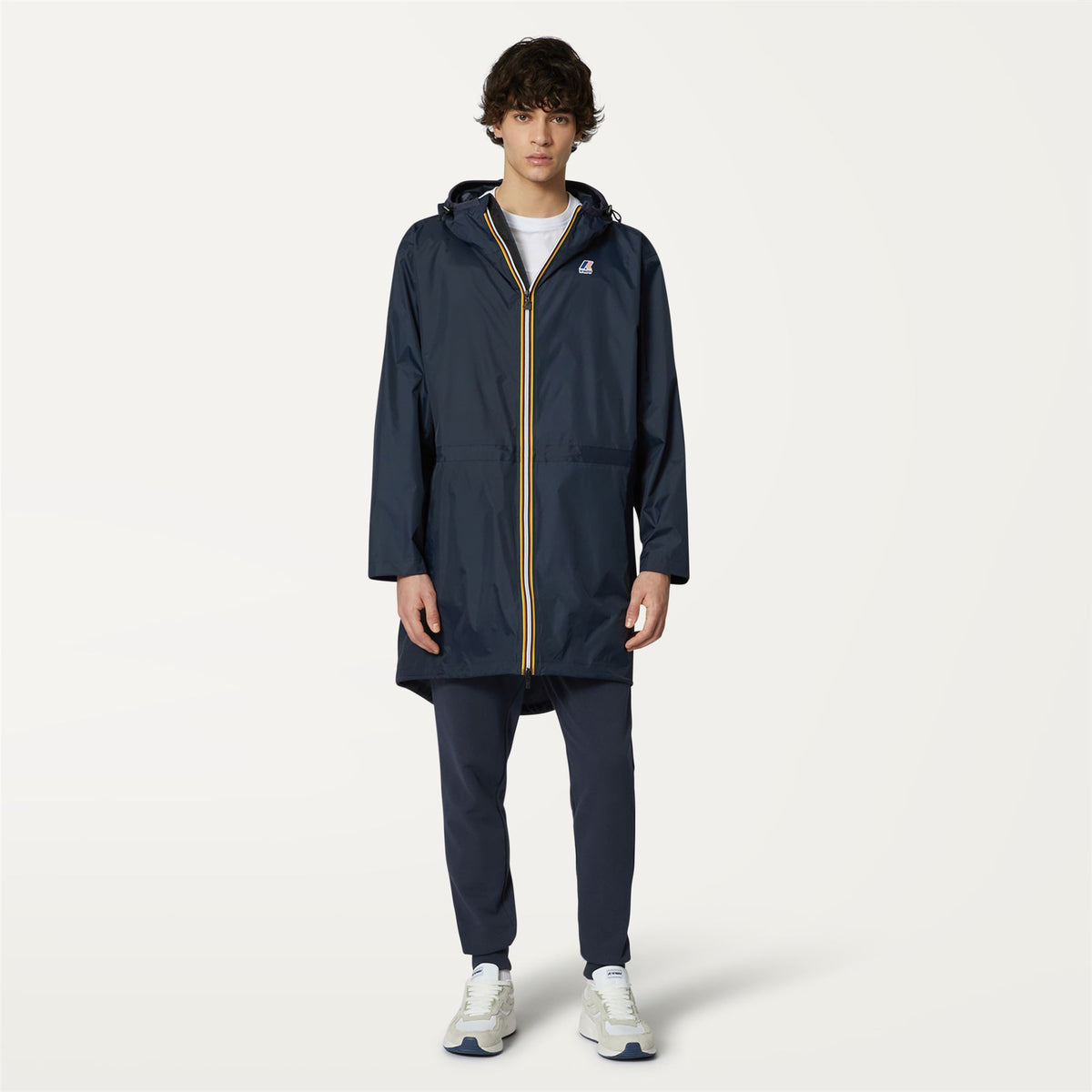 Jackets_UNISEX_LE VRAI 3.0 ELYSEES_3/4 Length_Blue Depth - Commercial 4