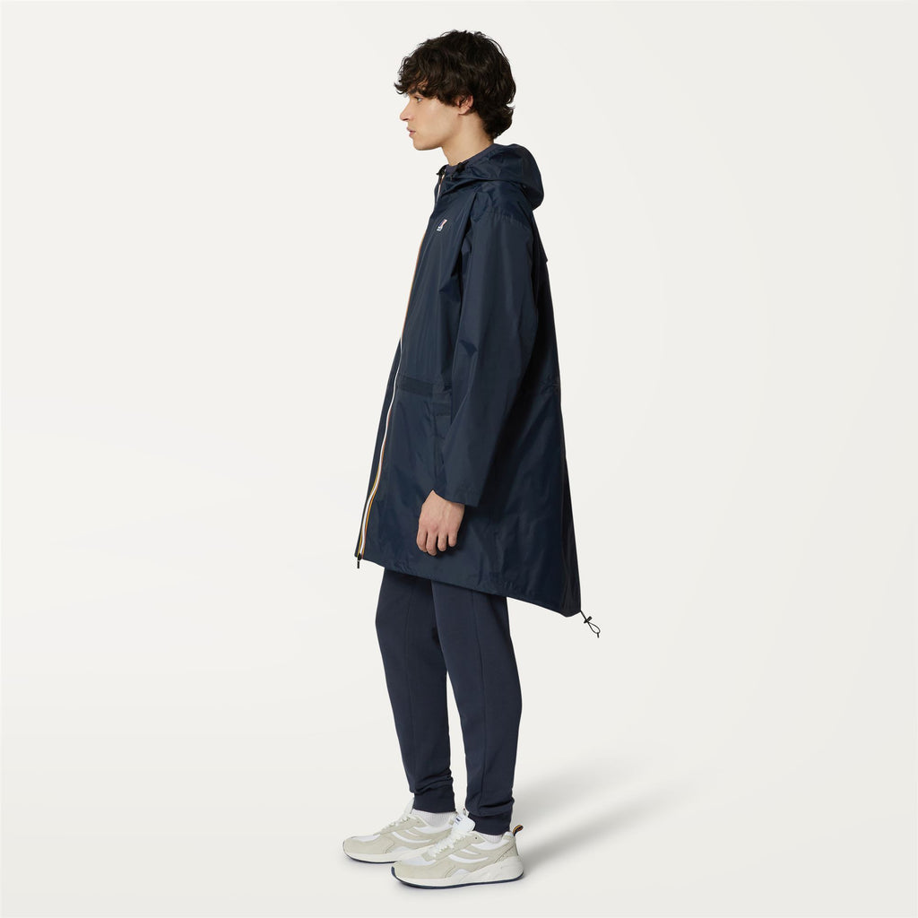 Jackets_UNISEX_LE VRAI 3.0 ELYSEES_3/4 Length_Blue Depth - Commercial 5