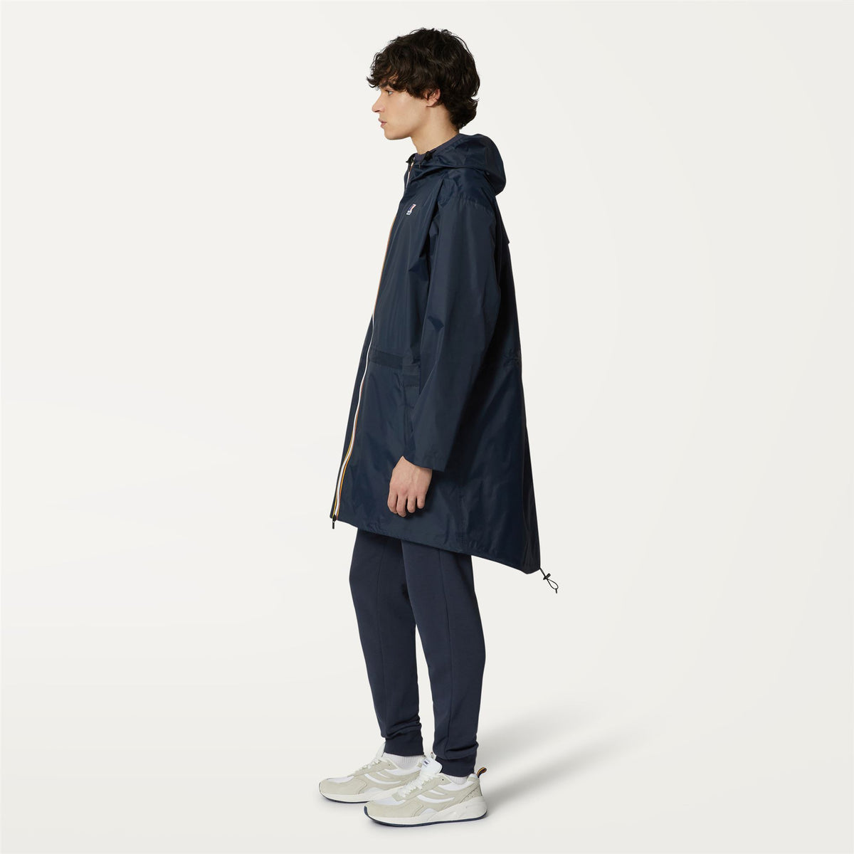 Jackets_UNISEX_LE VRAI 3.0 ELYSEES_3/4 Length_Blue Depth - Commercial 5