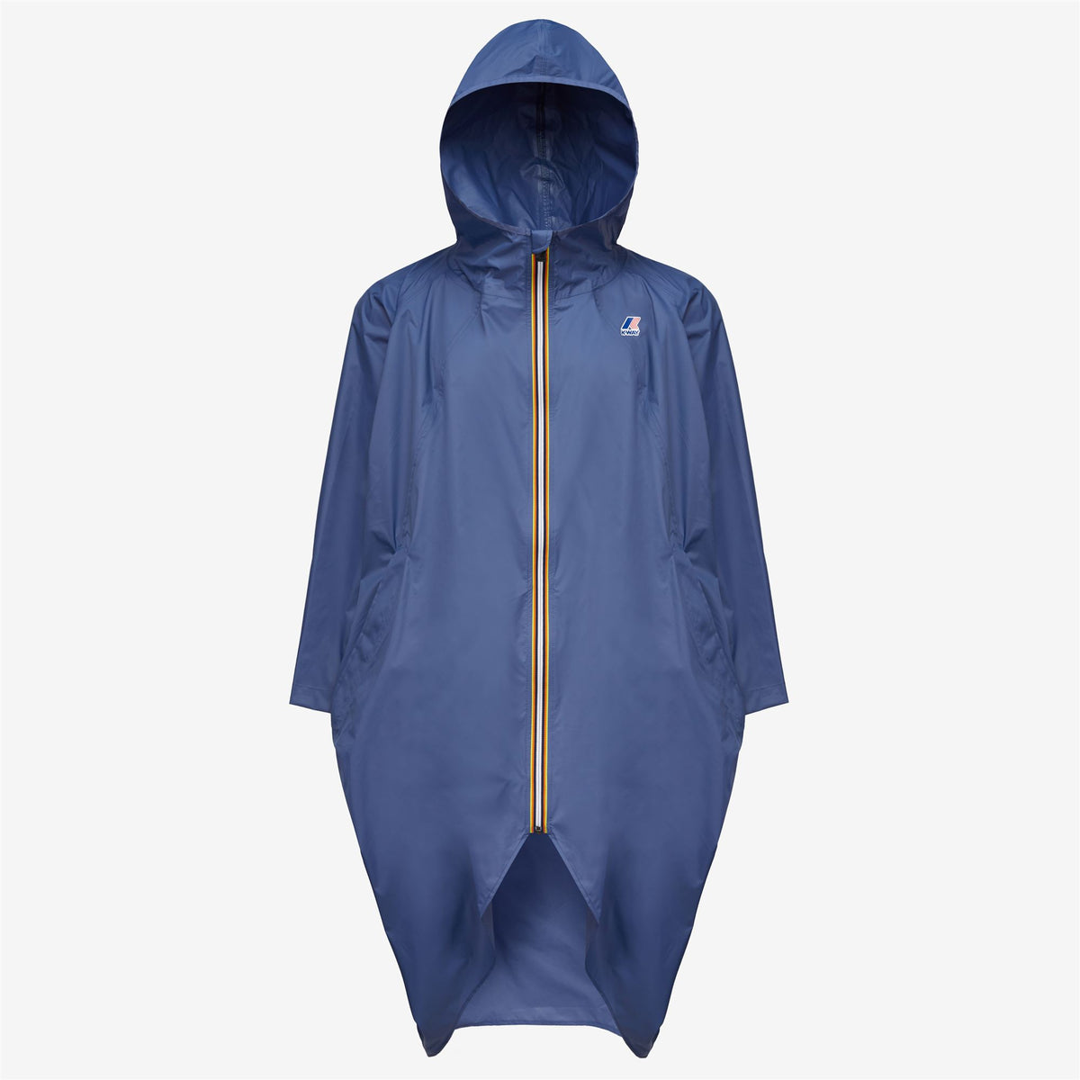 Jackets_Unisex_LE VRAI 3.0 RENNES_Poncho_Blue Indigo - Commercial 1