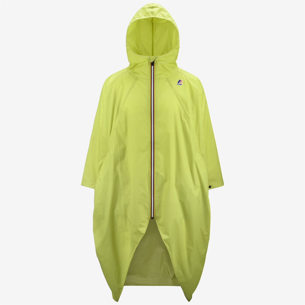 Jackets_Unisex_LE VRAI 3.0 RENNES_Poncho_Green Celery - Commercial 1