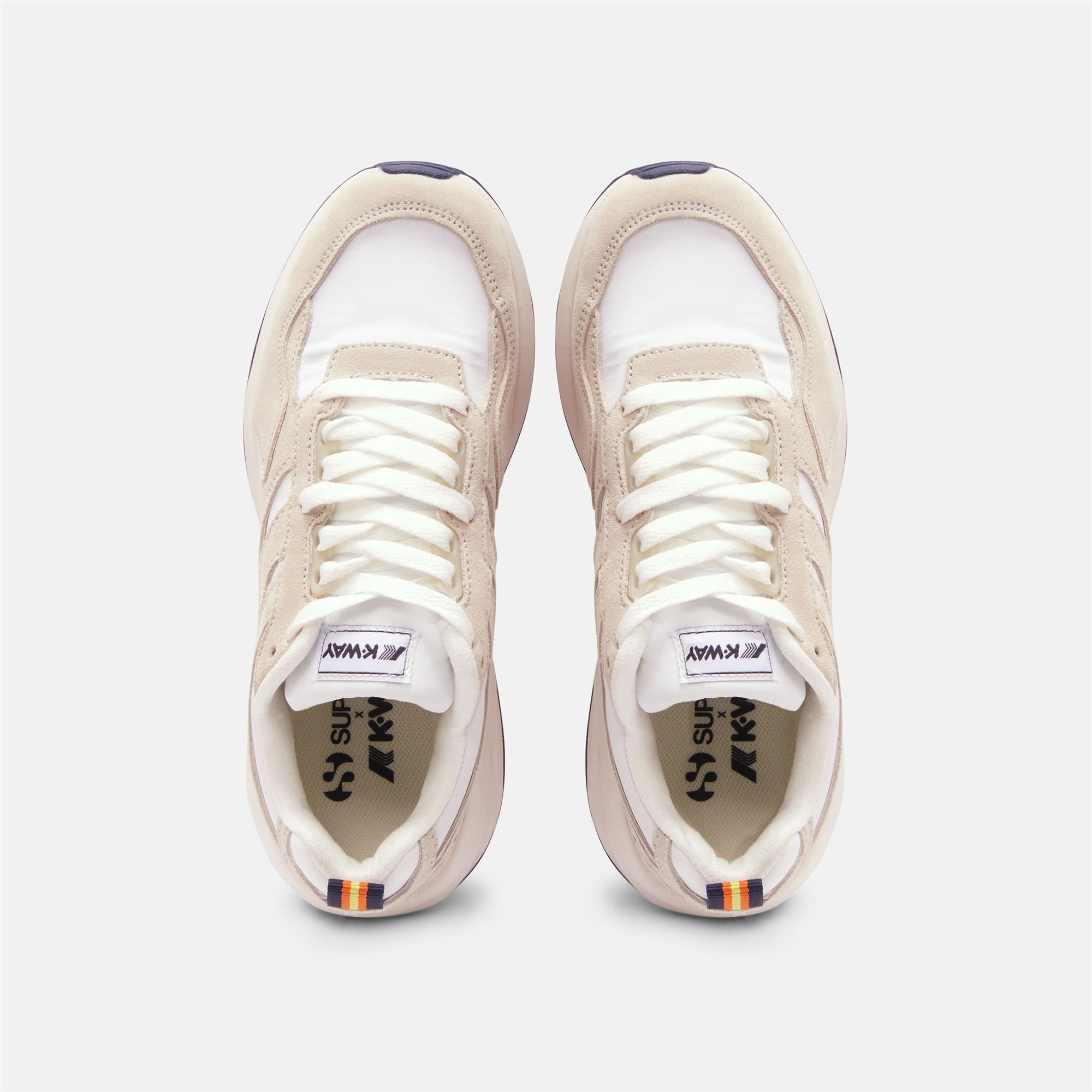 Sport Shoes_UNISEX_TRAINING 3.0 LACES_Low Cut_White - Blu Navy - Commercial 5