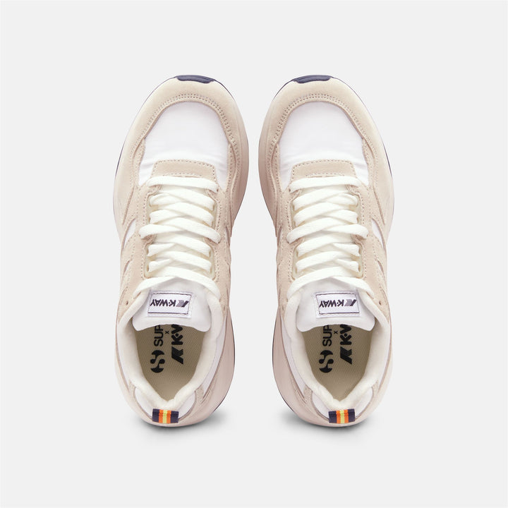 Sneakers Sportive Unisex Bianche e Blu con Design Leggero 2
