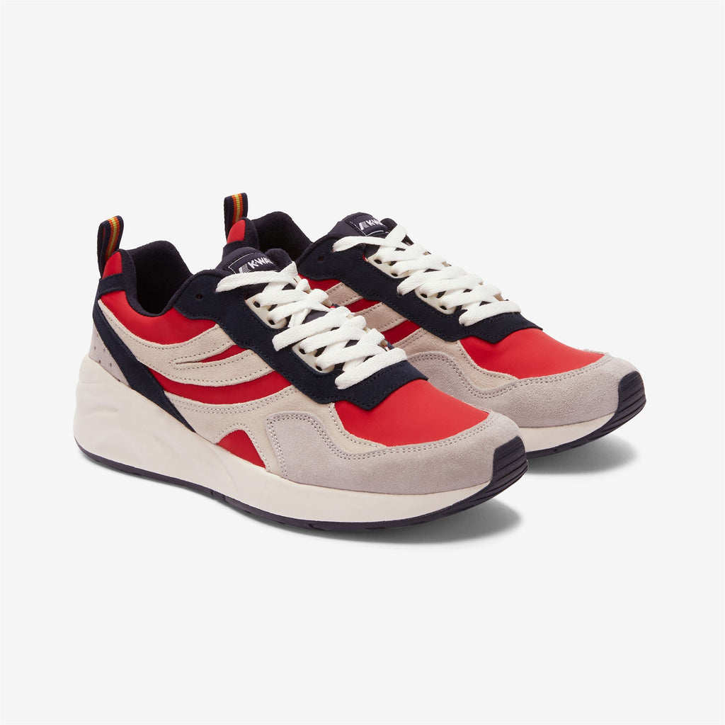 Sport Shoes_UNISEX_TRAINING 3.0 LACES_Low Cut_Red - Lt Gray - White - Blu Navy - Commercial 2
