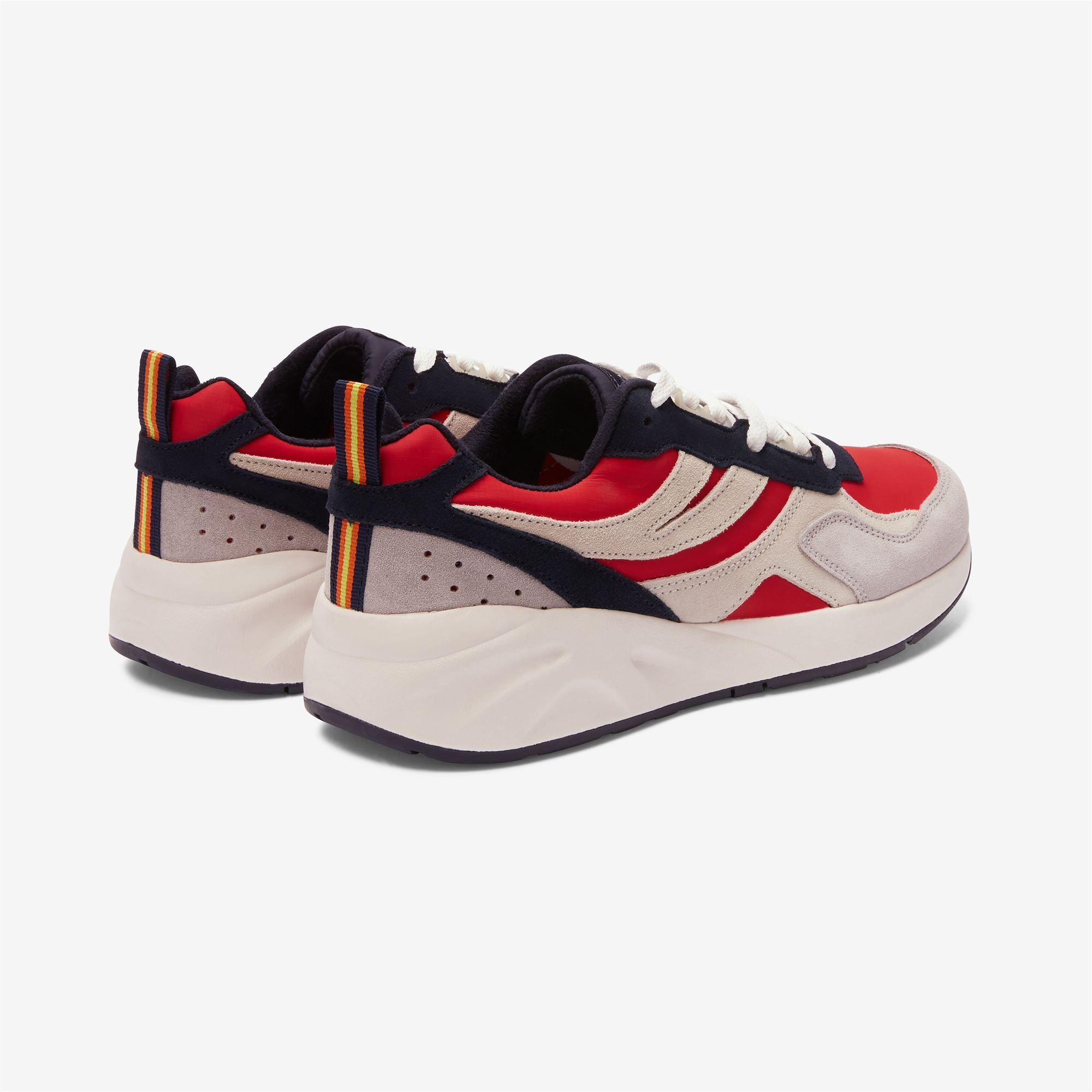 Sport Shoes_UNISEX_TRAINING 3.0 LACES_Low Cut_Red - Lt Gray - White - Blu Navy - Commercial 3