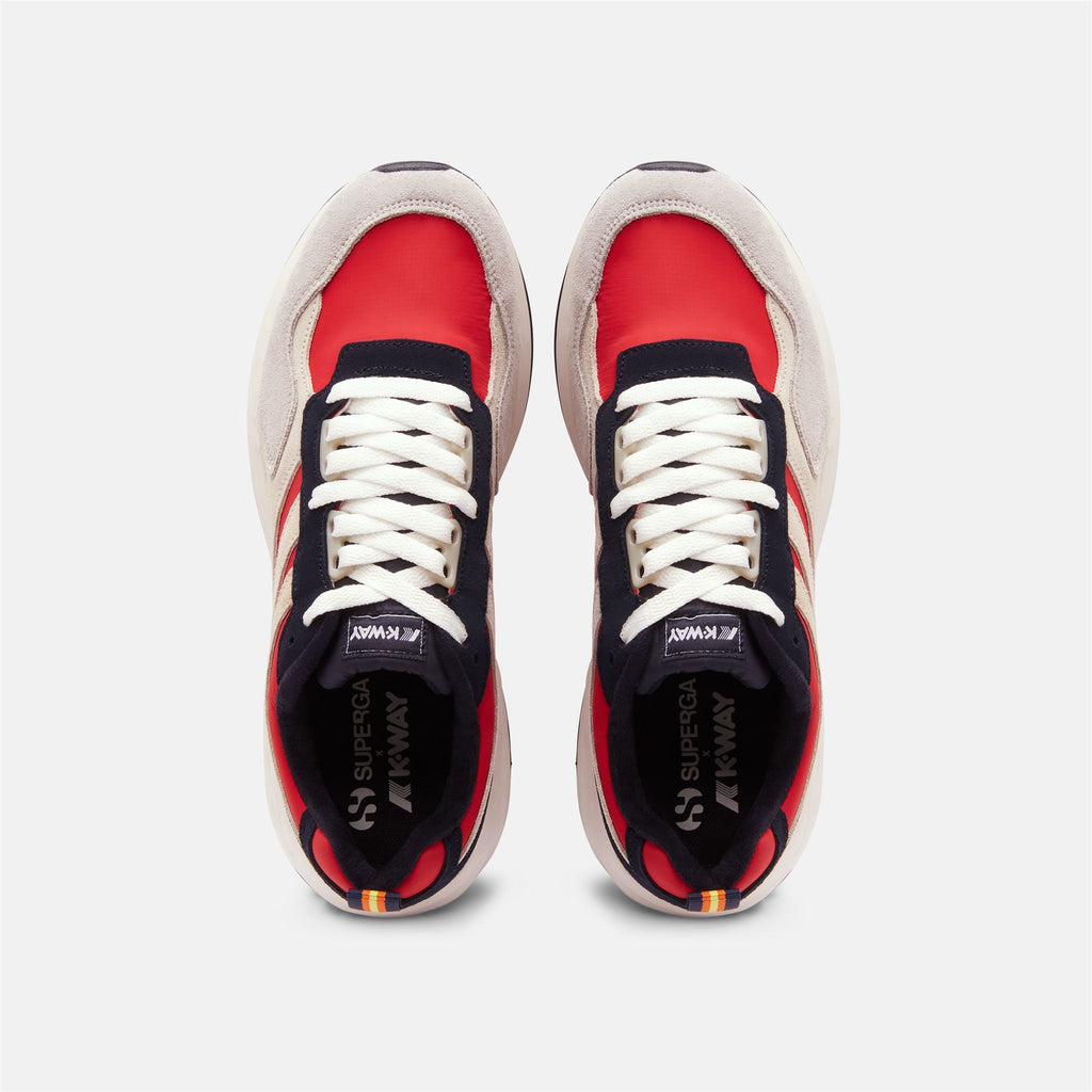 Sport Shoes_UNISEX_TRAINING 3.0 LACES_Low Cut_Red - Lt Gray - White - Blu Navy - Commercial 5