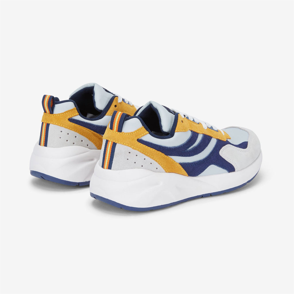 Sport Shoes_Unisex_TRAINING 3.0 LACES_Low Cut_Grey Lt - Blue Medieval - Yellow Sunflower - Commercial 2