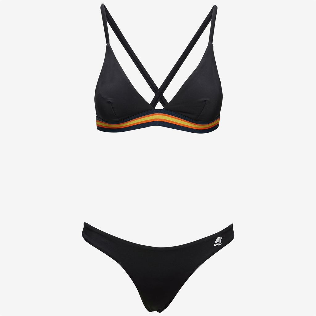 Bathing Suits_Woman_MEGAN TAPE_Bikini_Black Pure - Commercial 1