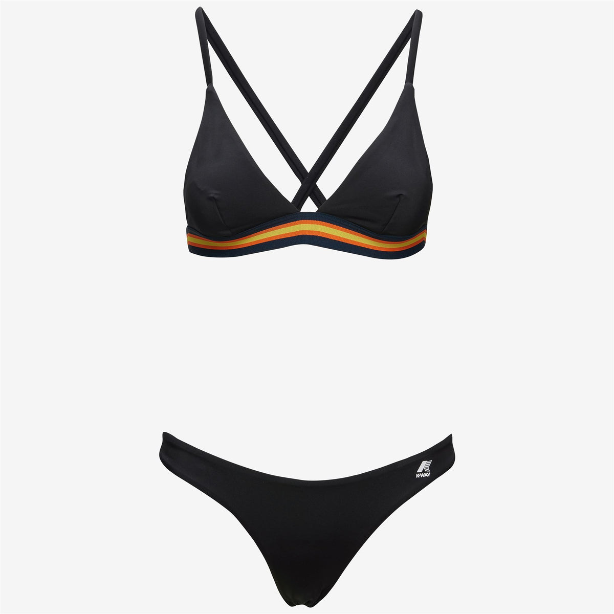 Bathing Suits_Woman_MEGAN TAPE_Bikini_Black Pure - Commercial 1