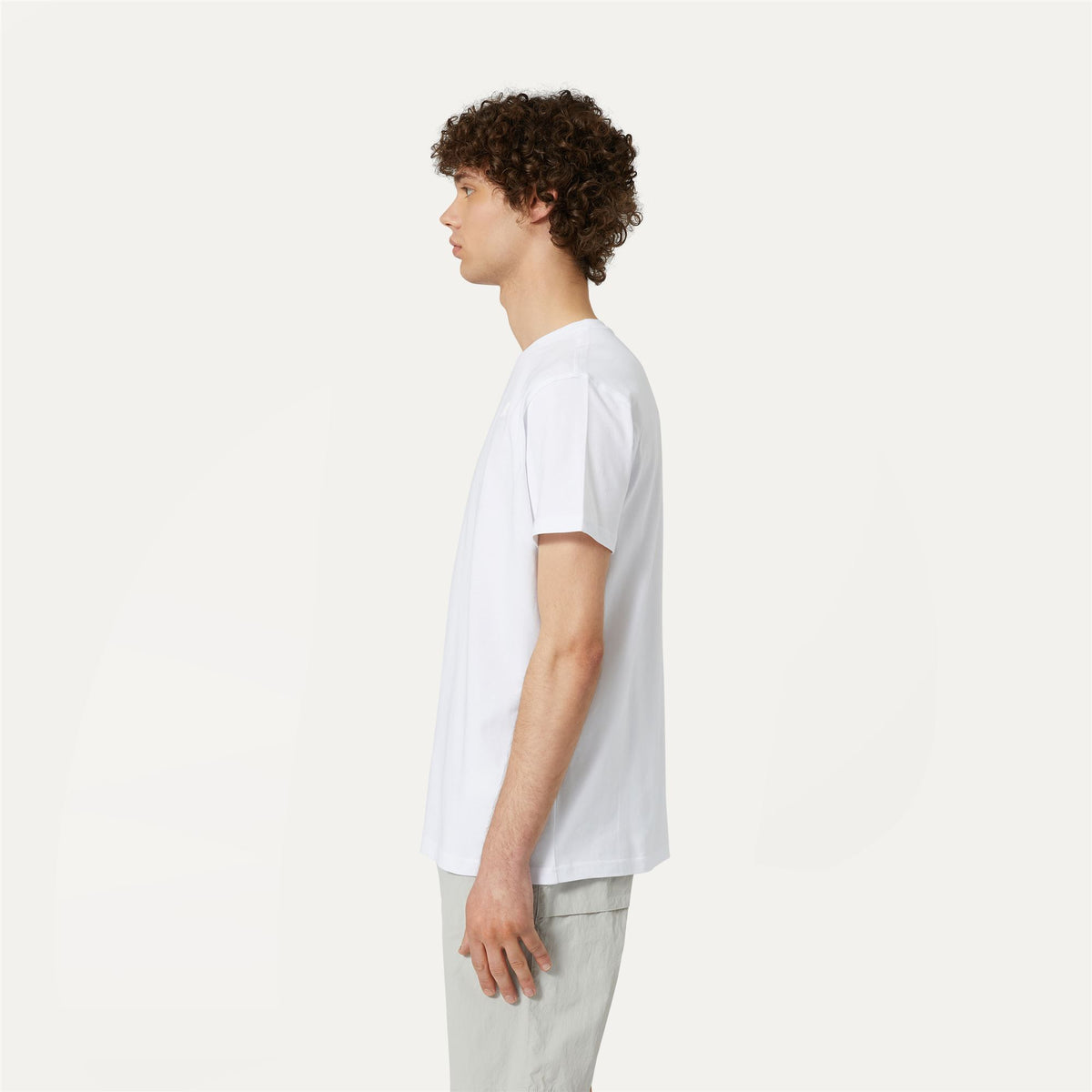 T-Shirts & Top_MAN_ELLIOT BACK THICK 3D PRINT LOGO_T-Shirt_White - Commercial 5