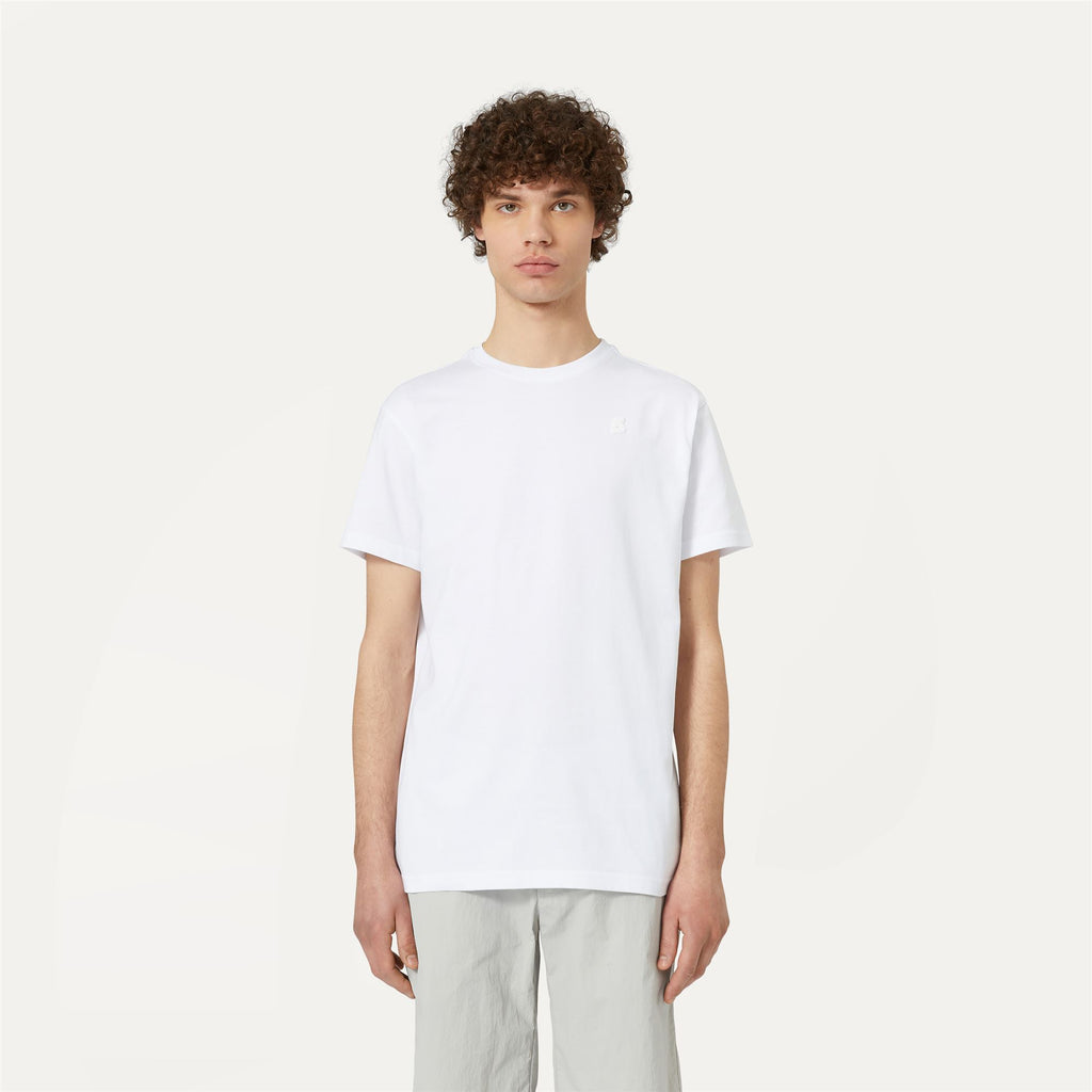 T-Shirts & Top_MAN_ELLIOT BACK THICK 3D PRINT LOGO_T-Shirt_White - Commercial 4