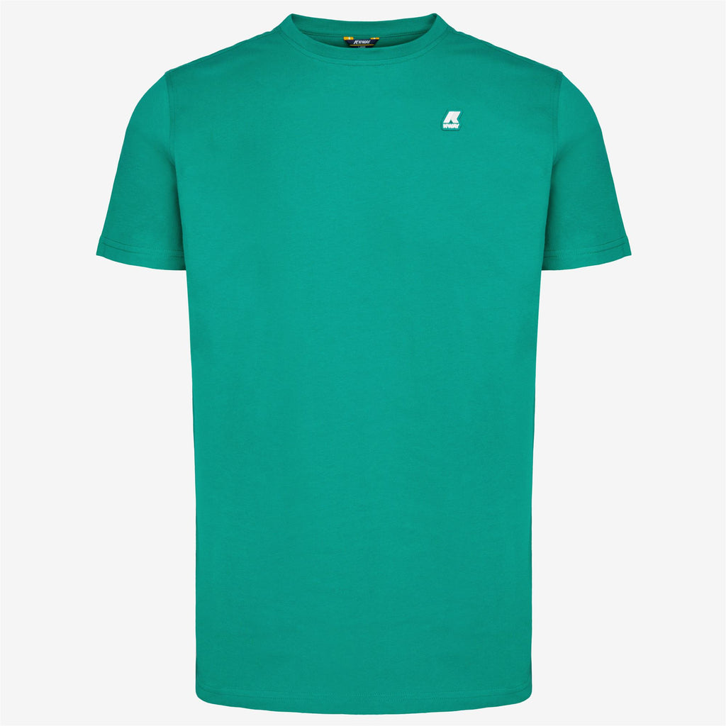 T-Shirts & Top_MAN_ELLIOT BACK THICK 3D PRINT LOGO_T-Shirt_Green - Commercial 1