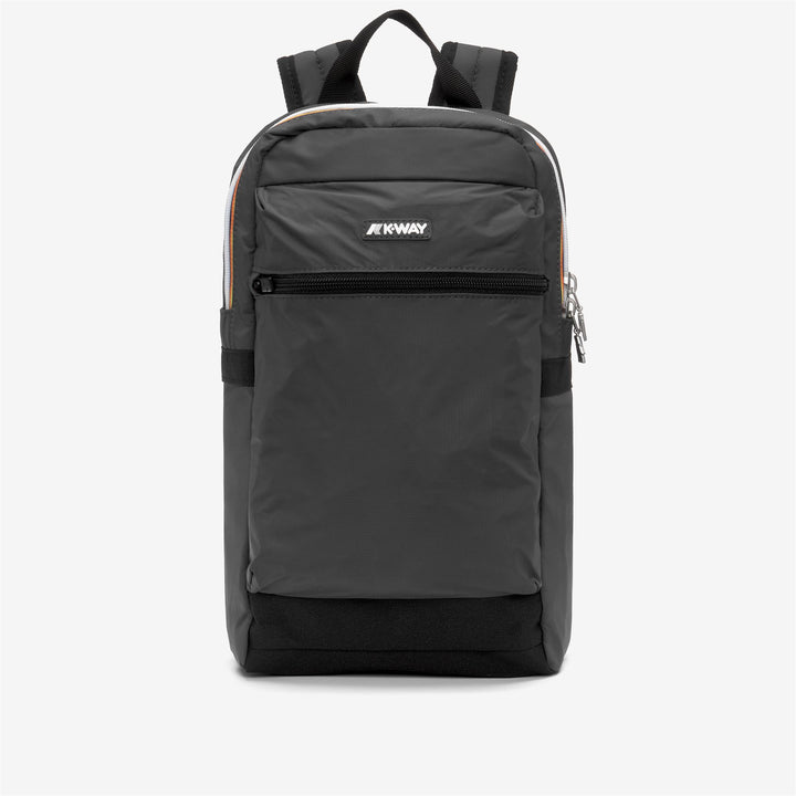 Grey unisex compact backpack for work and commuting 1