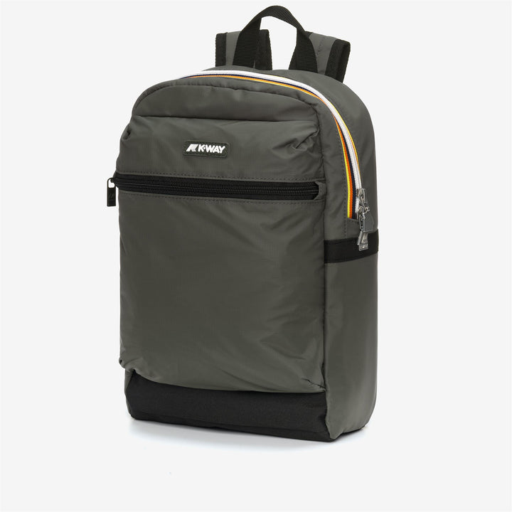 Blackish green Unisex City Backpack with Padded Laptop Compartment 2