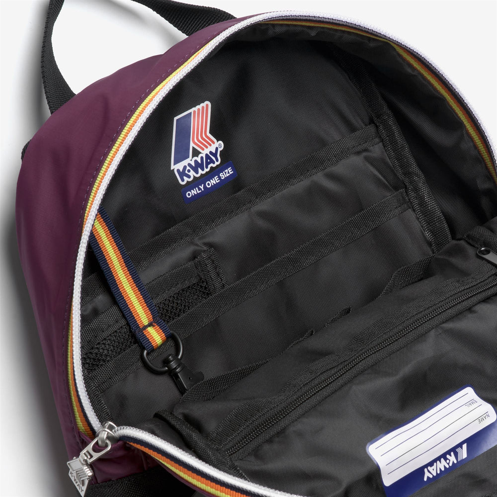 Violet Unisex Compact City Backpack with Laptop Protection 02