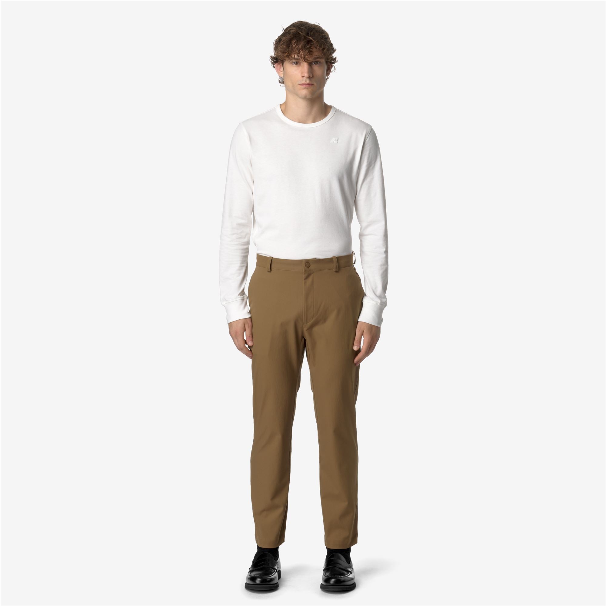 Pants_UNISEX_ELIA TWILL PEACH_Chino_Brown Corda - Commercial 4
