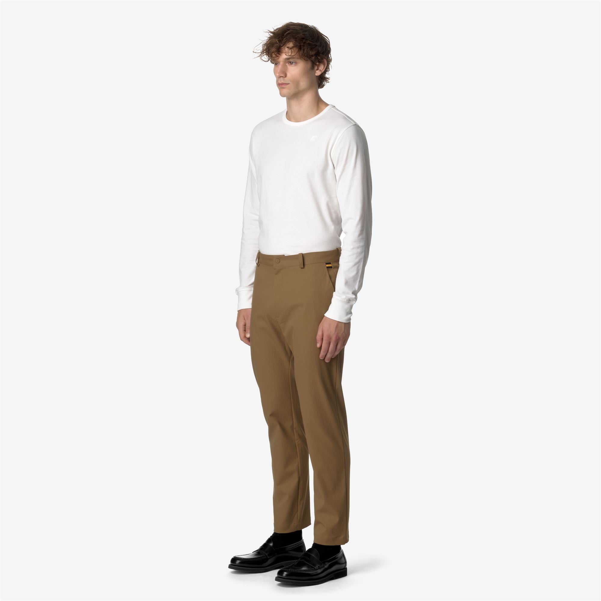 Pants_UNISEX_ELIA TWILL PEACH_Chino_Brown Corda - Commercial 5