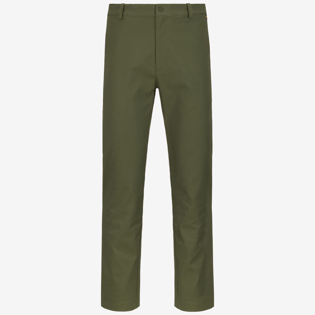 Pants_UNISEX_ELIA TWILL PEACH_Chino_Green Cypress - Commercial 1