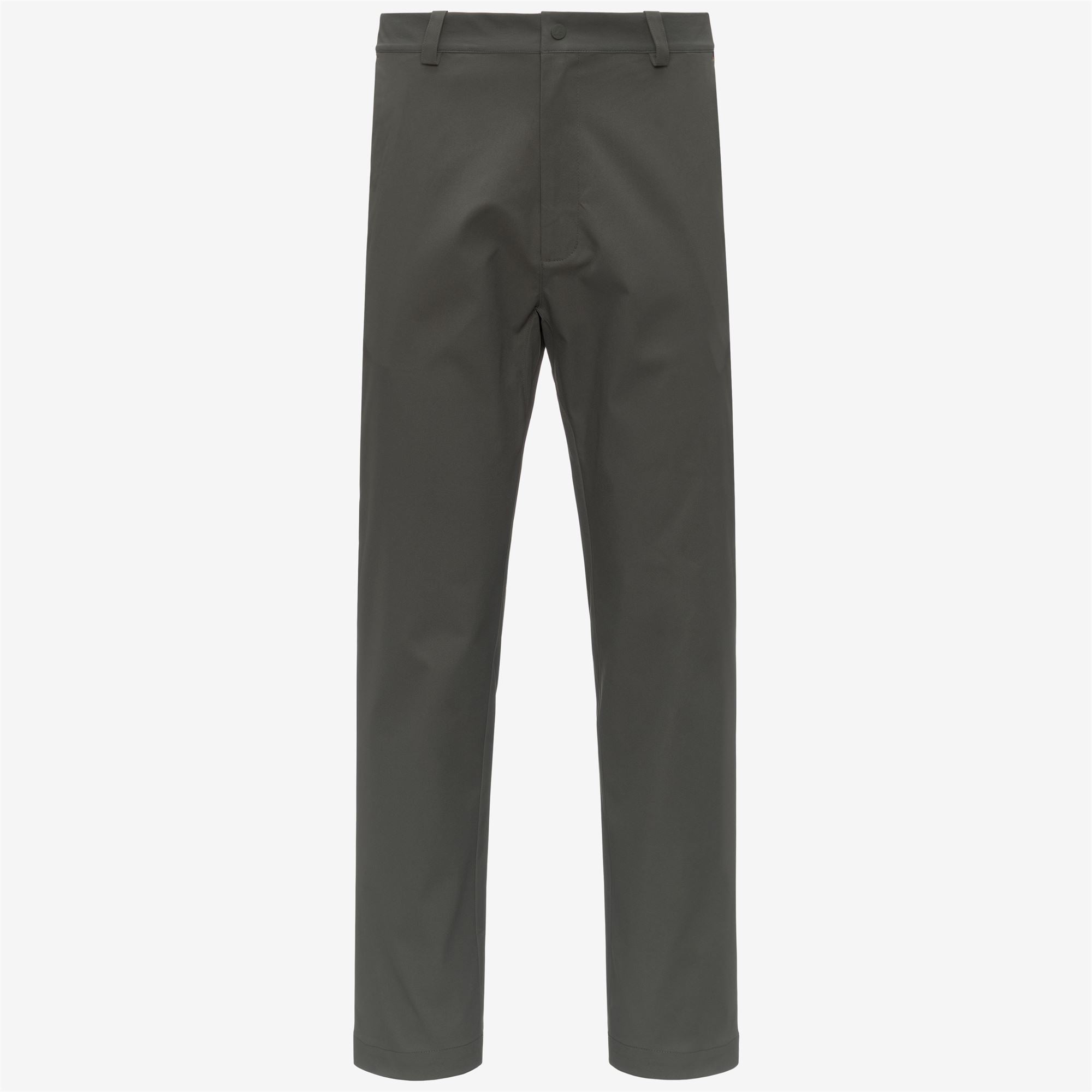 Pants_UNISEX_ELIA TWILL PEACH_Chino_GREEN BLACKISH - Commercial 1