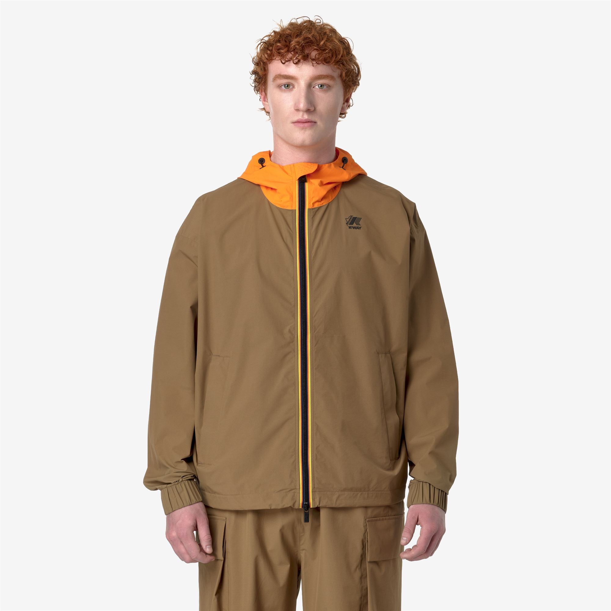 Jackets_UNISEX_MILE 2.1 AMIABLE DIEMME_Short_Brown Corda - Orange - Commercial 4