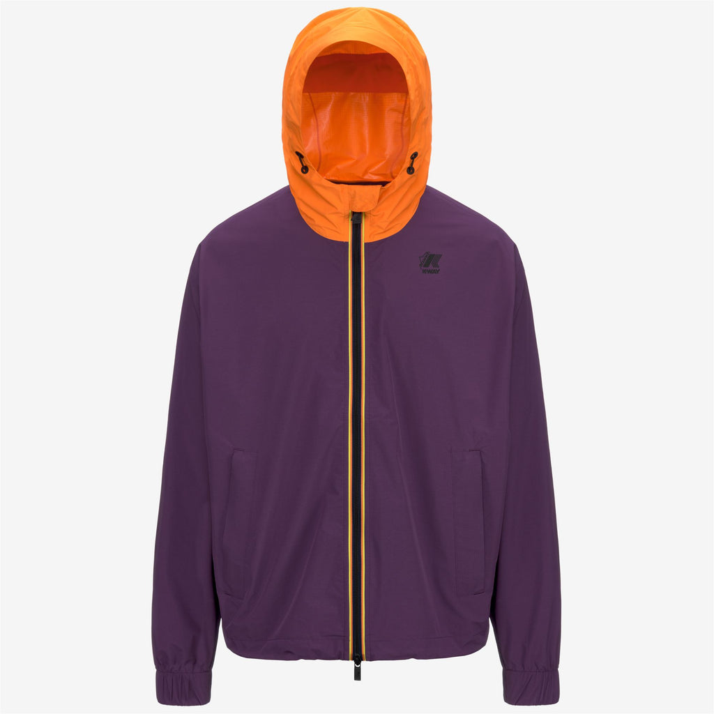 Jackets_UNISEX_MILE 2.1 AMIABLE DIEMME_Short_Violet Purple - Orange - Commercial 1