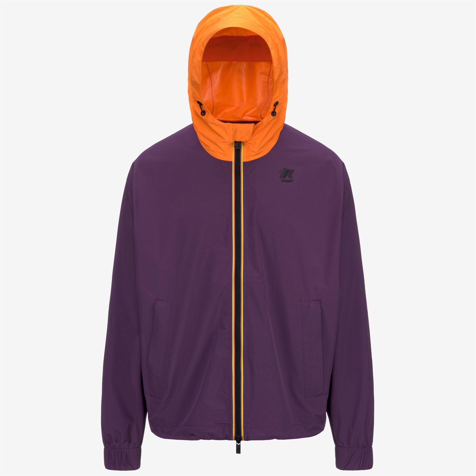 Jackets_UNISEX_MILE 2.1 AMIABLE DIEMME_Short_Violet Purple - Orange - Commercial 1