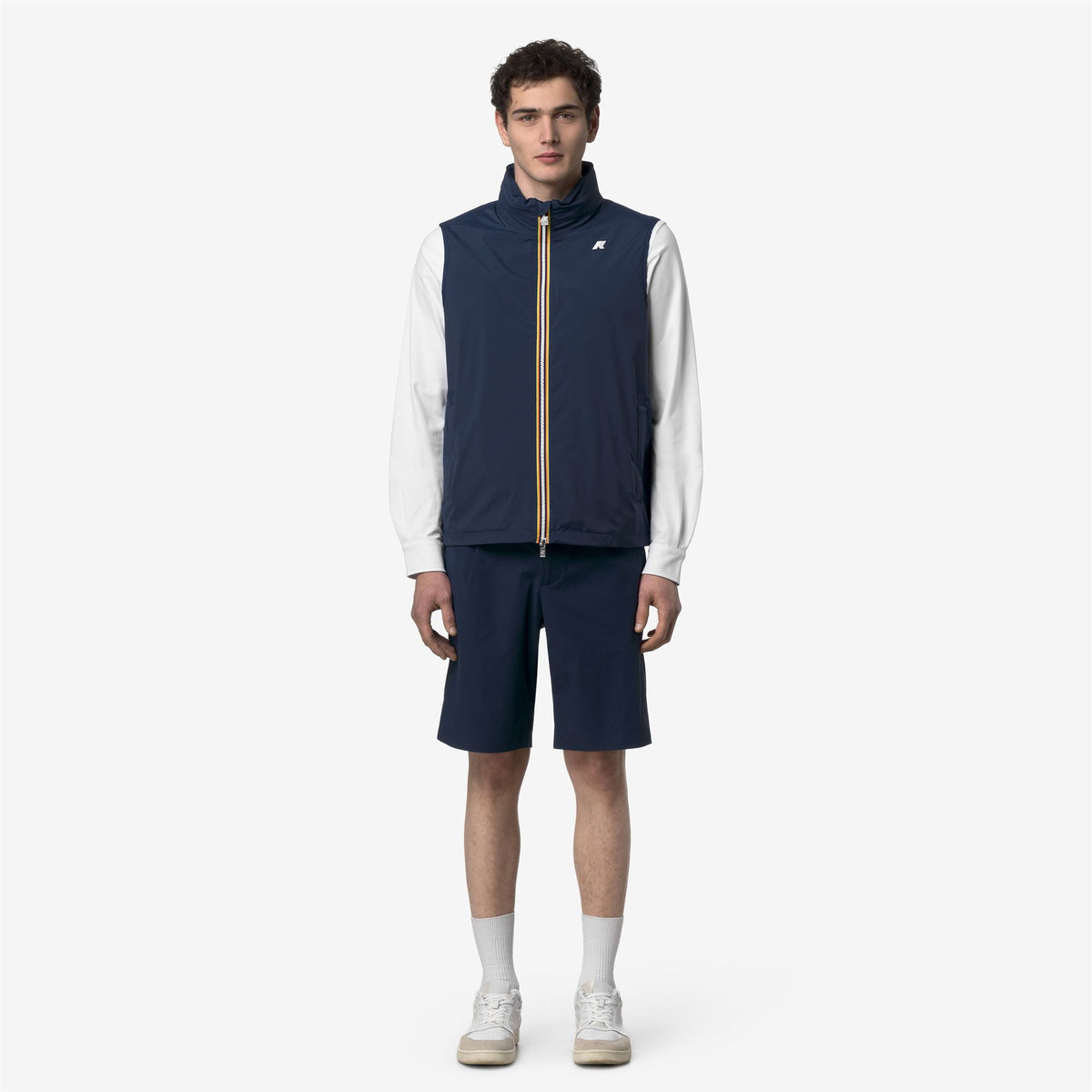Jackets_Man_VALEN STRETCH NYLON JERSEY_Vest_Blue Insignia - Commercial 4