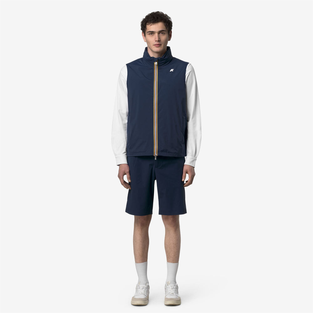 VALEN STRETCH NYLON JERSEY - Jackets - Gilet - Uomo - BLUE INSIGNIA 02