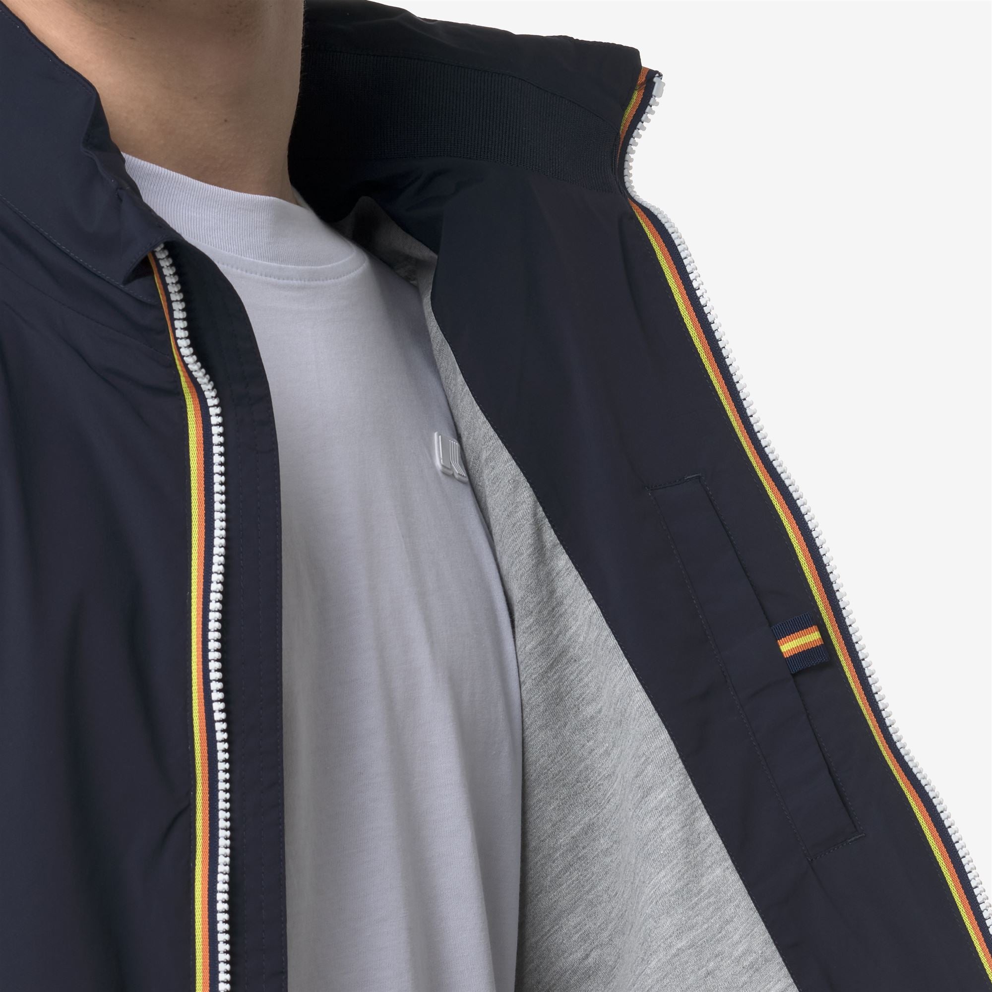 Jackets_MAN_VALEN STRETCH NYLON JERSEY_Vest_Blue Depth - Commercial 7