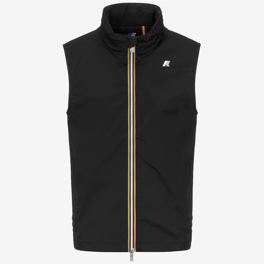 Jackets_MAN_VALEN STRETCH NYLON JERSEY_Vest_Black Pure - Commercial 1