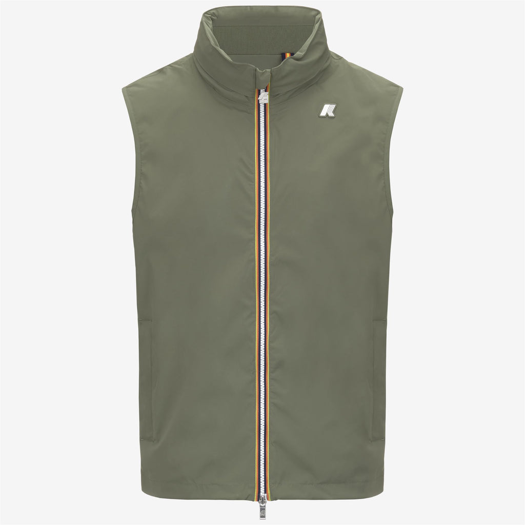 Jackets_MAN_VALEN STRETCH NYLON JERSEY_Vest_Green Lichen - Commercial 1