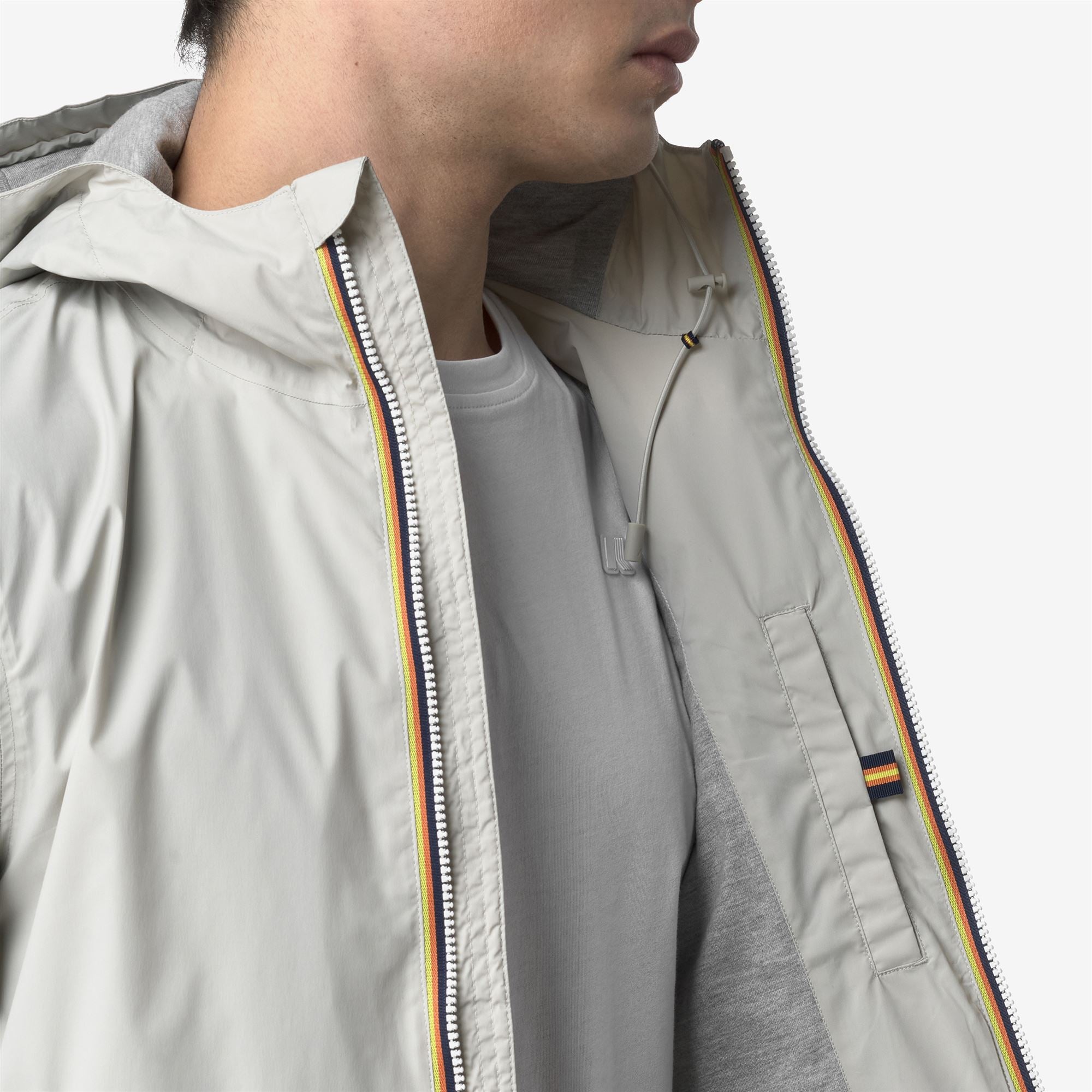 Jackets_MAN_JACK  STRETCH NYLON JERSEY_Short_BEIGE LT - Commercial 7