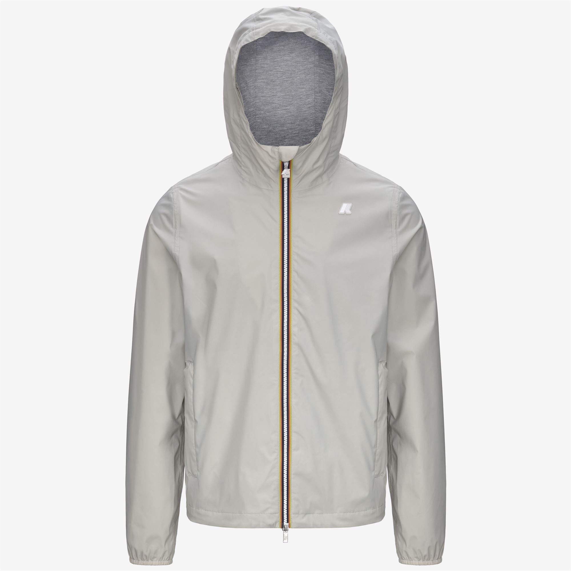Jackets_MAN_JACK  STRETCH NYLON JERSEY_Short_BEIGE LT - Commercial 1