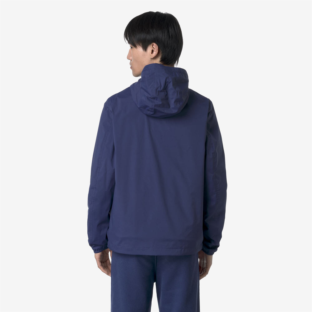 Cobalt blue Men's Weather-Resistant Slim Fit Jacket 02