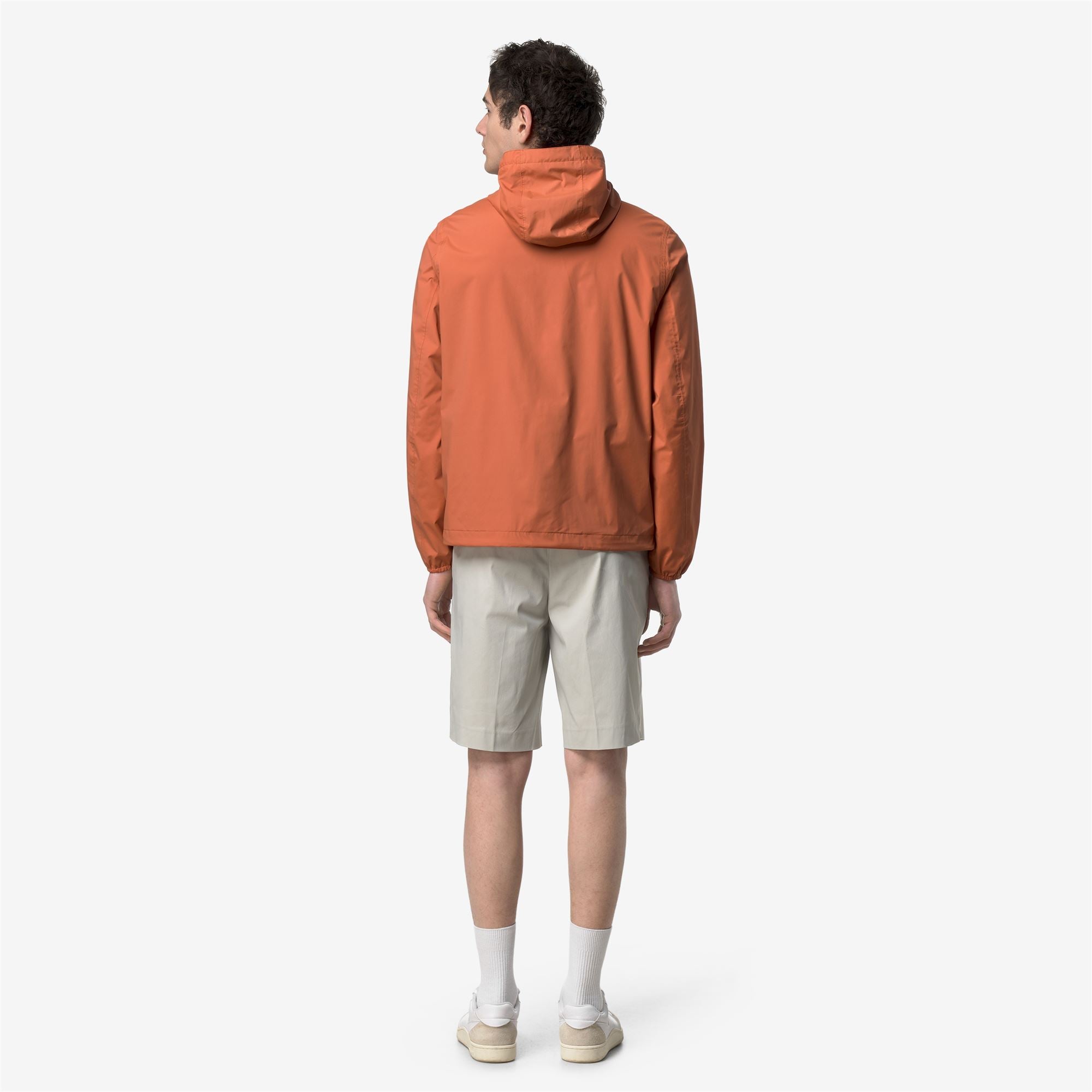 Jackets Man JACK STRETCH NYLON JERSEY Short ORANGE BROWNISH
