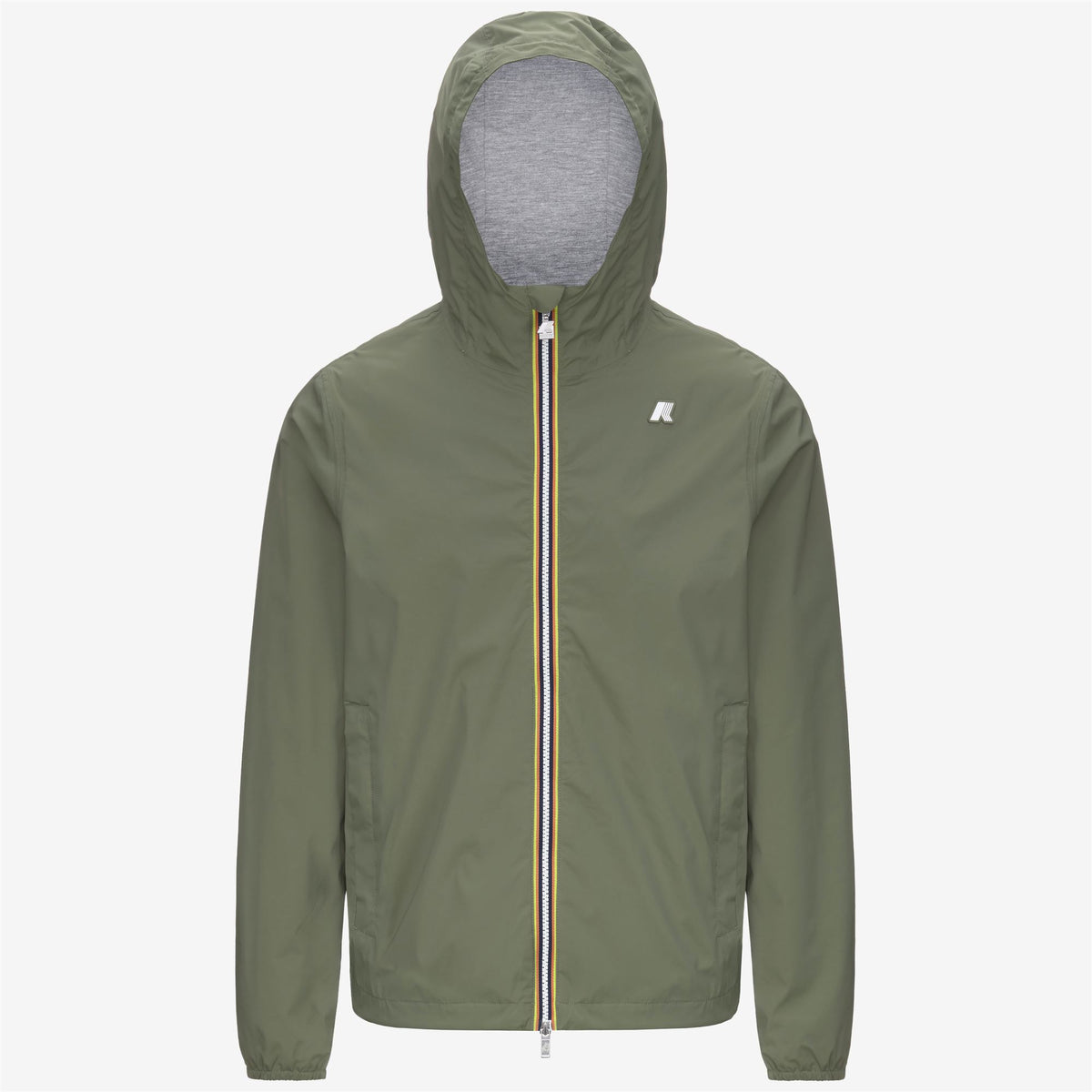 Jackets_MAN_JACK  STRETCH NYLON JERSEY_Short_Green Lichen - Commercial 1