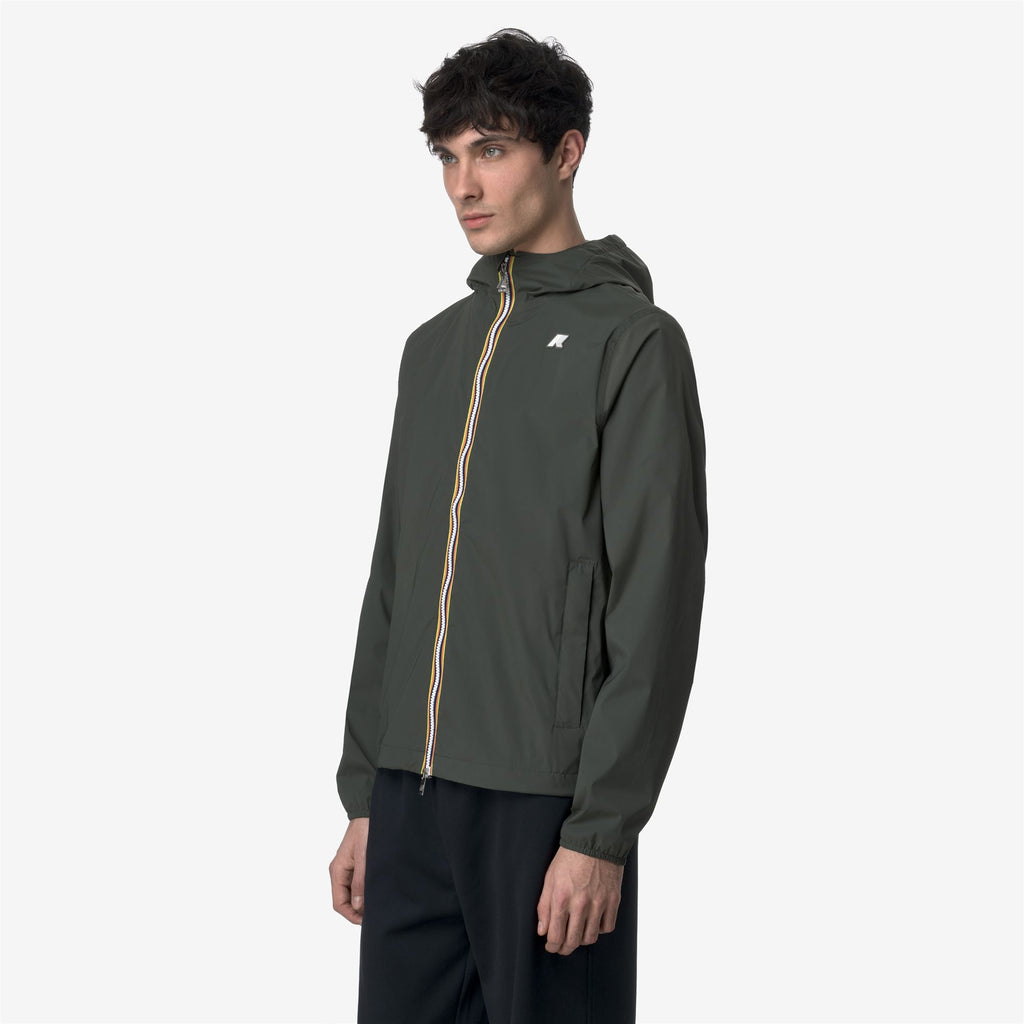 Jackets_MAN_JACK  STRETCH NYLON JERSEY_Short_GREEN BLACKISH - Commercial 5